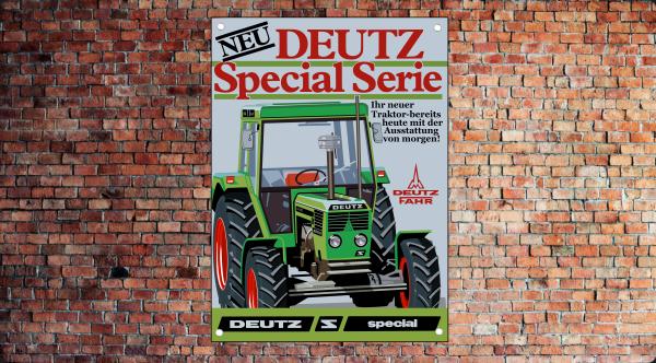 Deutz Spezial Oldtimer Traktor Banner
